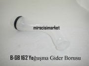 Buderus GB162 emniyet ventil tahliye borusu S Parça . Drain pipe ( 93180007600 )(TR) Yoğuşma gider borusu .