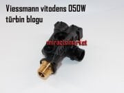 Viessmann vitodens 050 Türbin Bloğu . SAĞ Tarafta . Grundfos . ( 93180007850 ) Viessmann vitodens 050 W türbin bloğu .
