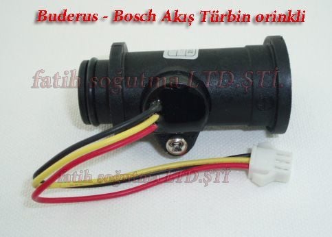 Buderu GB 32 akış türbin uzun  oringli iç ve dış geçme 3.uçlu ( KK01.96.570 ) Buderu kombi akış türbünü orinkli  . buderu kombi akış türbin orinkli  . bosh kombi akış türbini .