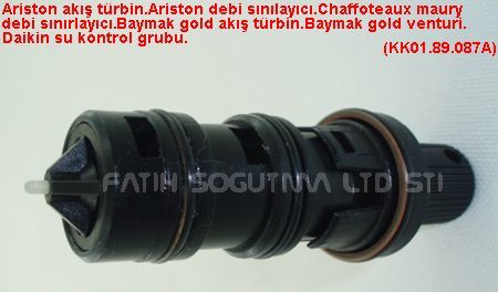 Ariston akış türbin .ariston debi sınırlayıcı ( KK01.96.575 ) ( FSADS1C) 61301952 Chaffoteaux maury debi sınırlayıcı . baymak gold akış türbin.
