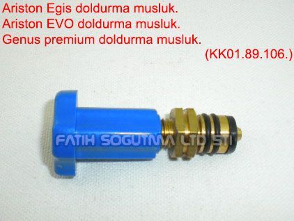 Ariston Egis doldurma musluk - Baymak kombi Doldurma Musluk ( KK01.96.258 ) orjinal kodu 65104324.Ariston class doldurma musluk . Thermoplus doldurma vanası .