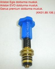 Ariston Egis doldurma musluk - Baymak kombi Doldurma Musluk ( KK01.96.258 ) orjinal kodu 65104324.Ariston class doldurma musluk . Thermoplus doldurma vanası .