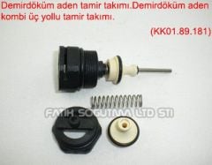 Demirdöküm Aden tamir takımı . Pakkens 1.Kalite ( KK01.89.181 ) Baykan kombi üç yollu tamir takımı . Daylux eco 24 tamir takımı .