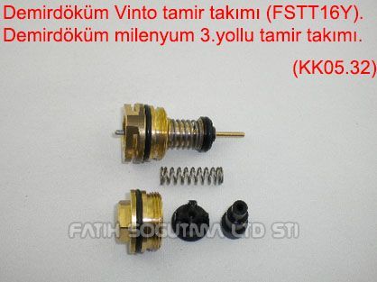 Demirdöküm vinto tamir takımı ( KK01.96.958 )(TR) Demirdöküm milenyum tamir takımı .