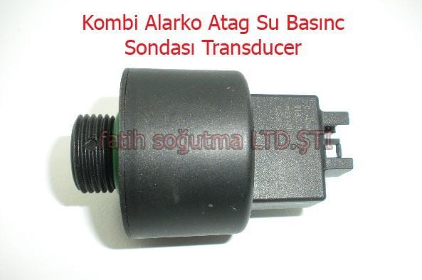 Alarko Ataq Su Basınc Sondası Transducer ( 0..+4Bar / 0.5..3.5V .. IN.8.5...30VDC Max: +8bar ) ( KK01.96.690 ) Alarko Atak  Kombi Basınç sondası