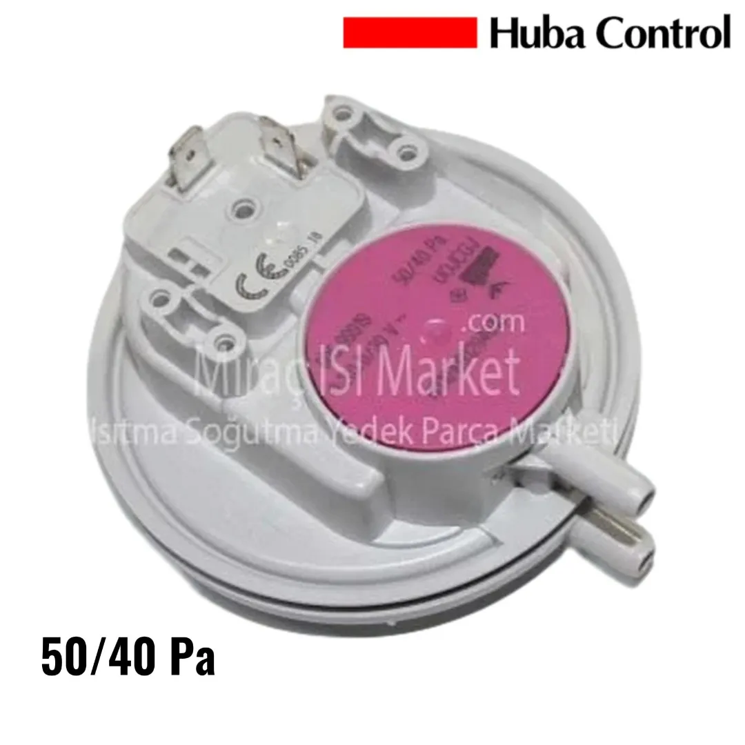 Airfel kombi hava prosestat . 50/40Pa . 2.uçlu kalın dişli ( KK01.89.115 ) Airfel hava prosestat . huba control .