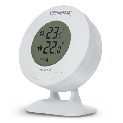 General ht 150 Set kablosuz oda termostatı ( KK01.101D ) Kombi oda termostatı . General kombi oda termostatı kablosuz