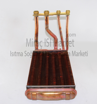 Bosch Classic Eşanjör ( KK01.95.235 )(PRC) Ana Eşanjör SIFIR 4.Kollu (2x1/2-2x3/4) Yanma Odası (280mm) Bosh classic plus eşanjör . Bosh Silver Eşanjör . Bosh Eurosmart Eşanjör . Buderu Logamax U042 Eşanjör