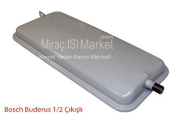 Buderus logamax plus genleşme tankı . dikdörtgen 7.Lt 1/2 dişli Üstten Kancalı . Yoğuşmalı cihazlar için ( KK01.96.487 ) ölçüler ( 49x22.5x7cm) . Bosh condens 2500 w Genleşme Tankı