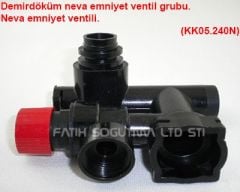 Demirdöküm neva emniyet ventil grubu ( KK01.96.356 ) Neva emniyet ventili.Demirdöküm kombi yedek parça.