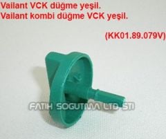 Vaillant VCK düğme yeşil içerde çeltik var ( KK01.97.452 ) vailant kombi potans düğme VCK yeşil