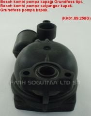 Bosh kombi pompa kapağı Grundfos tipi (  KK01.97.305 ) Bosh kombi pompa salyangoz kapak  .