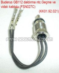 Buderu GB112 ntc ( KK01.92.021 ) Buderu GB112 daldırma ntc . Geçme ve vidalı kablolu