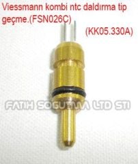 Viessmann sensör daldırma tip geçme ( KK01.96.610 ) Viessmann ntc daldırma tip geçme