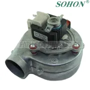 Alarko trendy Fan Motoru Altı çeltikli Geçme Sohon Fan motoru 47W ( KK01.96.762 )  Protherm kombi fan motoru . alarko trendy d fan motoru .