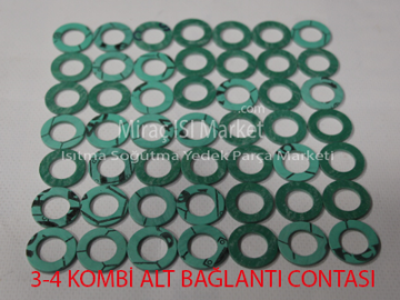 3/4 kombi alt bağlantı contası klingrit 2mm 1.Paket (50adet) ( KK01.47.110 ) kombi alt bağlantı contası 3/4 .