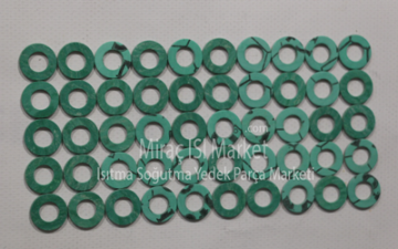 1/2 kombi alt bağlantı contası klingrit  2mm 1.Paket (50adet) ( KK01.47.109 ) kombi alt bağlantı contası 1/2 .