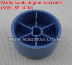 Alarko Serena kombi düğme mavi renk ( KK01.97.469 ) (FSDU29Y) Alarko kombi potans düğmesi