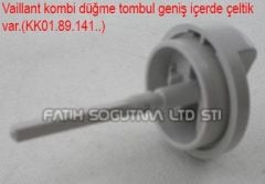 Vaillant vuw on off düğmesi beyaz renkli ( 93180002810 ) Vaillant vuw kombi on / off düğmesi  .