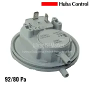 Huba 92/80 Pa Prosestat 2.Soketli Kalın uçlu ( KK01.96.513 ) kombi hava prosestat Huba 92/80Pa .  air differential pressure switches  .