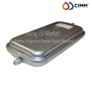 immergas victrix genleşme tankı . 8.Lt 1/2 çıkışlı dikdörtgen cimm italyan ( KK01.96.445 ) Ebad ölçüleri (45x22x8cm) immergas victrix tera genleşme tankı .