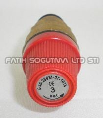 Baymak emniyet ventili geçme 3.bar (KK01.89.044) Baymak kombi emniyet ventil.