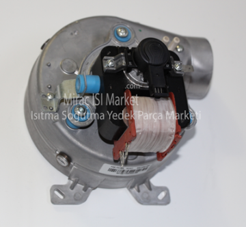 viessmann vitodens 050 t fan motoru devirli okuyuculu tip 2.uçlu made in italy Fime ( KK01.96.753 ) viessmann yarı yoğuşmalı hermetik cihaz fan motoru .