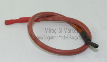 Kombi buji bağlantı kablosu . (55cm)( KK01.96.824  )(1x1,00mm2) Kombi iyon bağlantı kablosu . kombi ateşleme kablosu .