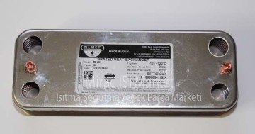 Buderu GB022 eşanjör . 18-16.Plakalı zilmet italyan ( KK01.96.705 ) Buderu GB 022 Eşanjör . 18-16.Plakalı . Buderu yoğuşmalı kombi eşanjörü .