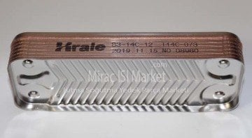 Demirdöküm nitromix eşanjör . 12.Plakalı ( KK01.96.730 )(vidalama delik arası 166 mm)(PRC) Demirdöküm sargon condense eşanjör . demirdöküm aden eşanjör . protherm lynx eşanjör . Demirdöküm aden eşanjör . demirdöküm neva eşanjör .