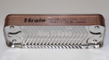 Demirdöküm nitromix eşanjör . 12.Plakalı ( KK01.96.730 )(vidalama delik arası 166 mm)(PRC) Demirdöküm sargon condense eşanjör . demirdöküm aden eşanjör . protherm lynx eşanjör . Demirdöküm aden eşanjör . demirdöküm neva eşanjör .