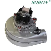 ideal classic se21 ff fan motoru . Sohon  (33w-230v-50hz) (  KK01.96.790 ) çift prop çıkışlı . ideal classic FF 230 Fan motoru