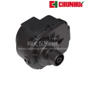 Eca proteus 3 yollu vana motoru . 220v 50hz  yuvarlak tip chunhui ( KK01.96.416 ) Baymak 3 yollu vana motoru .