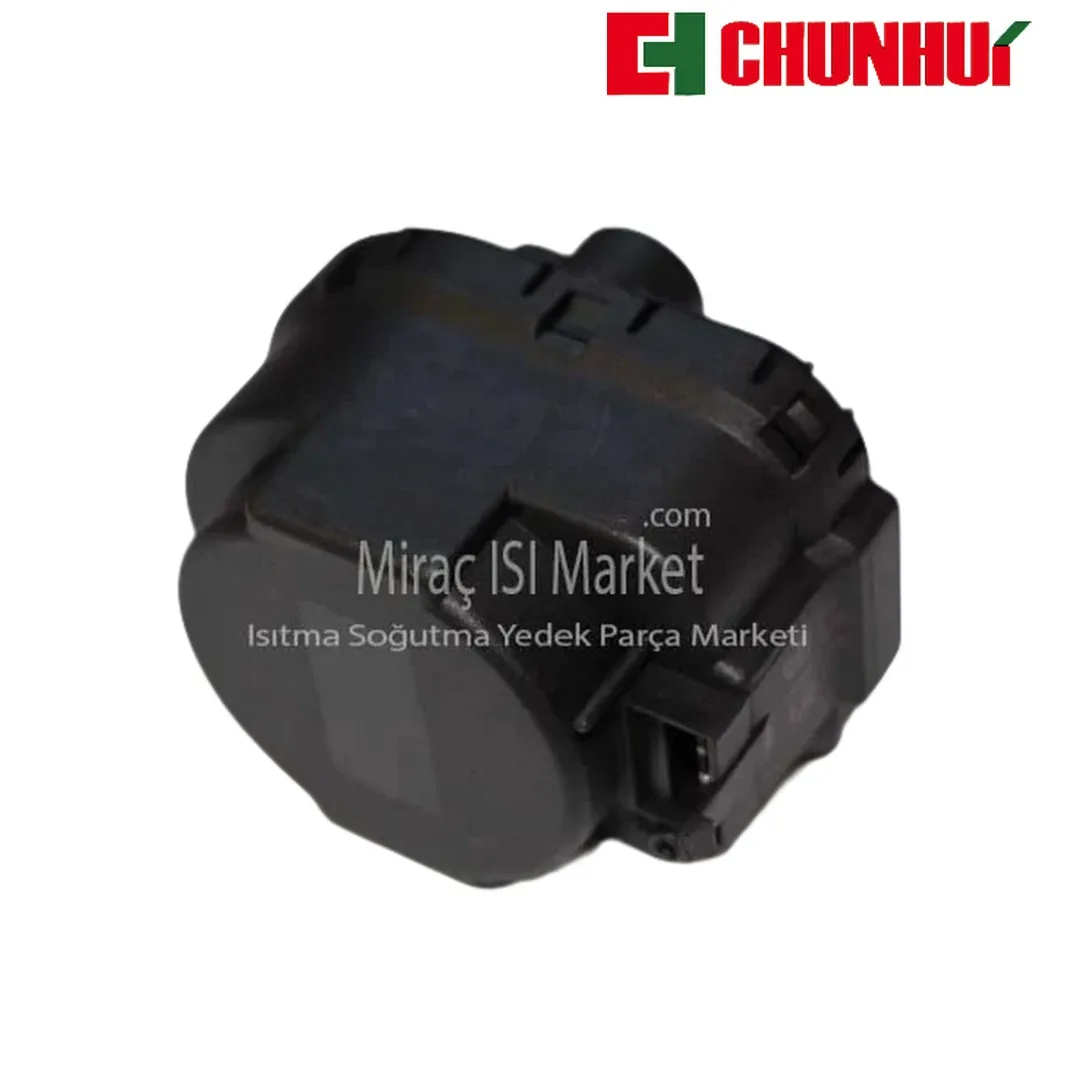 Eca proteus 3 yollu vana motoru . 220v 50hz  yuvarlak tip chunhui ( KK01.96.416 ) Baymak 3 yollu vana motoru .