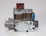 Bosch classic condense gaz valfi . Sigma 848 gaz valfi . kahverengi bobinli uzatma aparatlı . iki tarafı dişli ( KK01.89.430 )