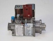 Bosch classic condense gaz valfi . Sigma 848 gaz valfi . kahverengi bobinli uzatma aparatlı . iki tarafı dişli ( KK01.89.430 )