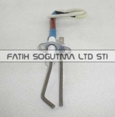 Eca confeo premix ateşleme elektrodu . kablolu çiftli ( KK01.97.565 )(TR) Airfel Digifel ateşleme elektrodu . Ariston ateşleme elektrodu . Demirdöküm premix ateşleme elektrodu