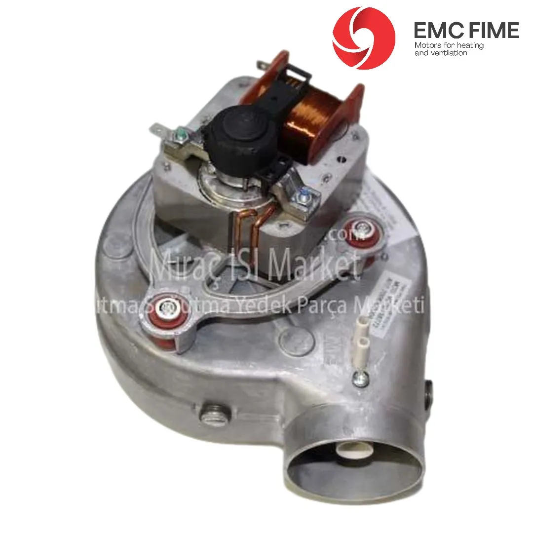 Bosch condens 2000 fan motoru . fime . italy . ( KK01.96.768 ) Altı çeltikli . Tako . devir okuyuculu . (48w-230v-50hz) Buderu GB012 Fan motoru .