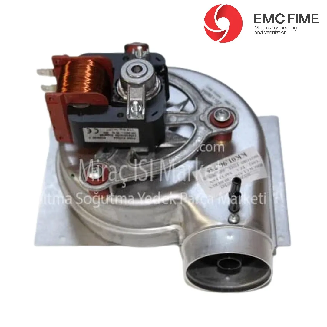 Bosch kombi fan motoru . saclı . Fime italyan (38w-220v) ( KK01.96.755 ) Eca white plus fan motoru . buderus u052 fan motoru .