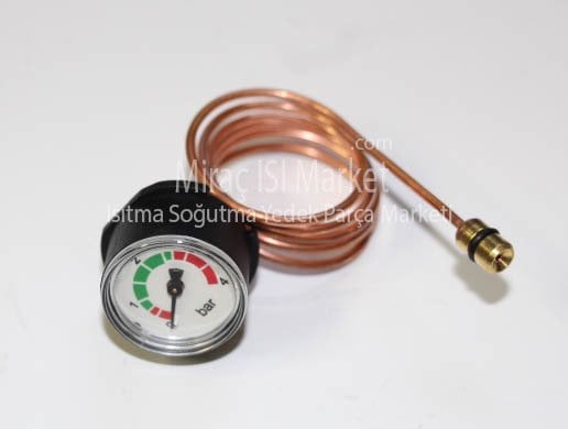 vaillant turbotec manometre . saat geçme pulplu . (çap.26mm) cewal italyan ( KK01.96.857 ) Vaillant manometre .