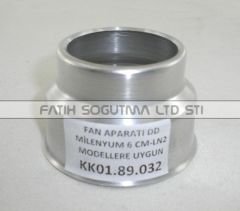 Kombi fan motor aparatı demirdöküm milenyum.LN2 modellere uygun 6 cm (KK01.89.032) kombi baca fan motor boğazlığı.