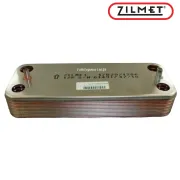 Demirdöküm ADEN Plaka Esanjör . Demirdöküm Neva eşanjör 12.Plakalı  ZİLMET İTALY (KK01.89.051)(vidalama delik arası 166 mm) Demirdöküm Atron eşanjör . Demirdöküm kalisto eşanjör