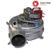 Baymak baxi main five fan motoru . fime italy 30w 220v sağdan çıkışlı. altı çeltikli ( KK01.96.759 ). VGR0012650 . Baymak main fan motoru .