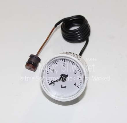 Ferroli Fereasy manometre . geçme bulplu . (Çap.40mm) Cewal  ( KK01.89.139 ) ferroli divatop manometre . ferroli domiproject manometre .