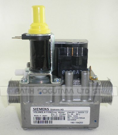 Eca 22 hs 11 şofben gaz valfi . immergas Gaz Valfi Siemens VGU56 S A1109 Dış Dişli 2x3/4 çıkışlı ( KK01.89.088 )