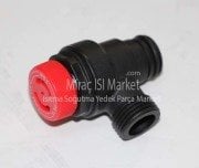 Demirdöküm milenyum plus emniyet ventili . 3 bar geçme tip . (TR) ( KK01.96.373 ) Demirdöküm vinto emniyet ventili . Protherm emniyet ventili .