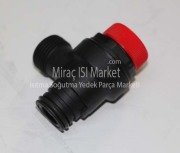 Demirdöküm milenyum plus emniyet ventili . 3 bar geçme tip . (TR) ( KK01.96.373 ) Demirdöküm vinto emniyet ventili . Protherm emniyet ventili .