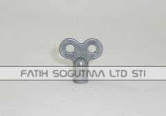 Kalorifer peteği hava alma aparatı purjör anahtarı (KK01.89.213) purjör anahtarı.Petek hava alma anahtarı.