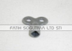 Kalorifer peteği hava alma aparatı purjör anahtarı (KK01.89.213) purjör anahtarı.Petek hava alma anahtarı.