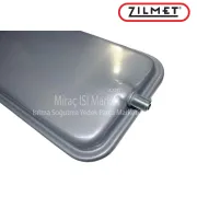 Alarko seradens genleşme tankı . 7.Lt 3.8 TIRNAKSIZ . Dik Tank . Zilmet italy ( KK01.90.013 ) Ebad ölçüleri (49x20x7cm)  Alarko kombi genleşme tankı .